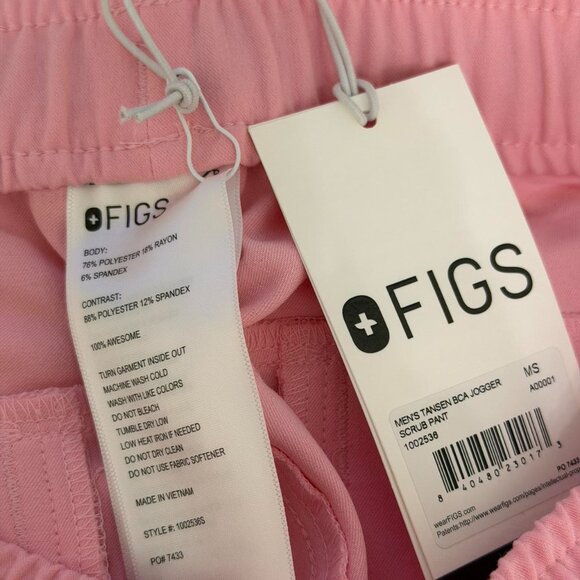 Figs Tansen Jogger Scrub Pants in Fighting Club, Size Medium Short - Picture 3 of 3